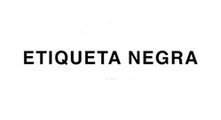 etiqueta negra